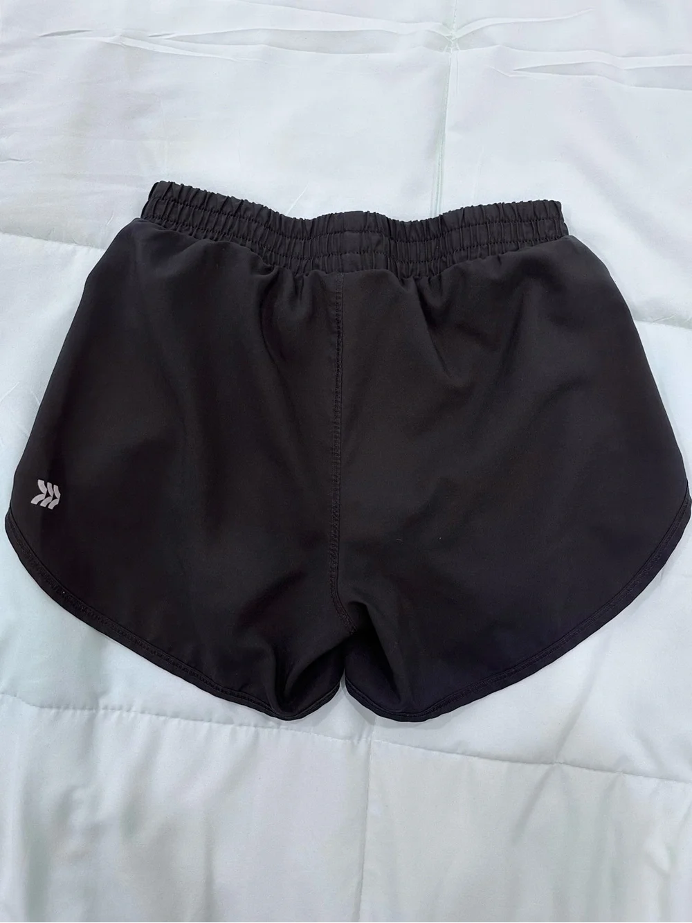 Girls Black Athletic Shorts
